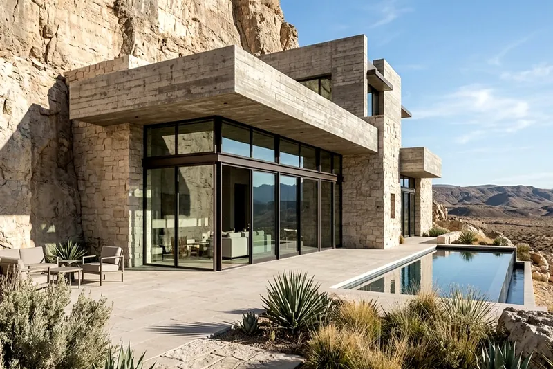 Desert Sanctuary Villa Interiors sunken conversation majlis
