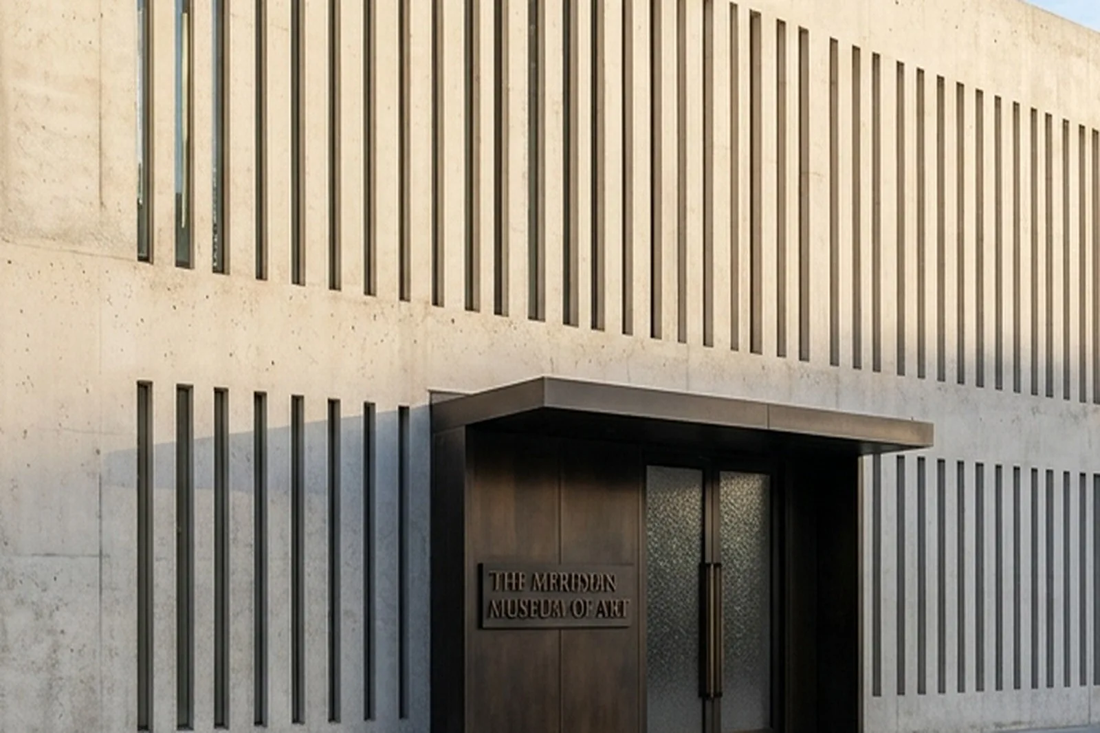 Granite and brass detail
